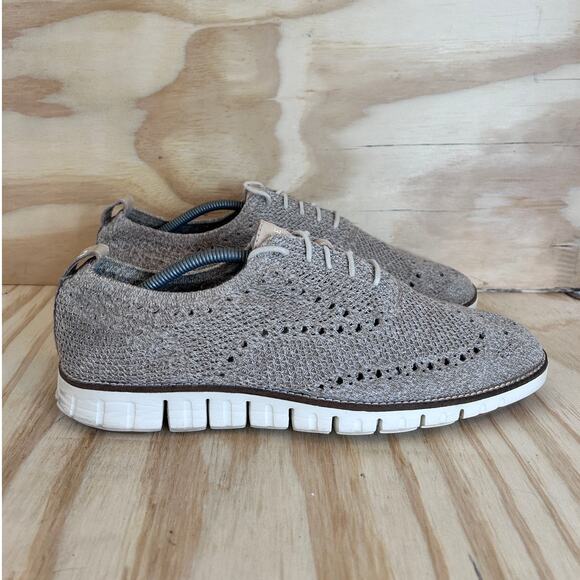 Cole Haan - ZeroGrand Wingtip - Oxford Shoes - Gray - Men\'s - 11.5M - C31151 main image 8